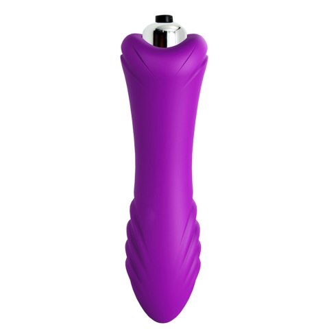 Wibrator bullet B Series Joy fioletowy 9 trybów silikonowy wodoodporny B - Series Joy
