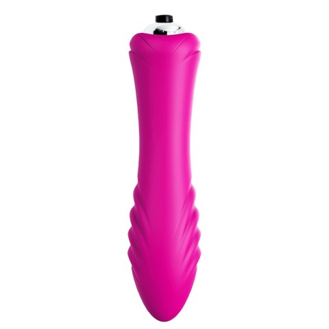 Wibrator bullet silikonowy 9 trybów różowy wodoodporny B - Series Joy