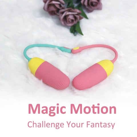 Wibrujące jajko Vini sterowane aplikacją Magic Motion pomarańczowe USB Magic Motion