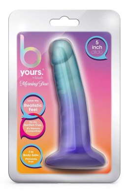 Dildo PVC B Yours Morning Dew szafirowy 13 cm Blush