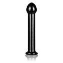 Dildo szklane Romance Lovetoy czarne 16 cm Lovetoy