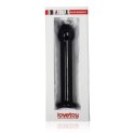 Dildo szklane Romance Lovetoy czarne 16 cm Lovetoy