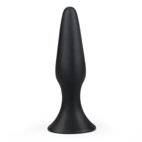 Korek analny silikonowy Lure Me Lovetoy czarny 11,5 cm Lovetoy