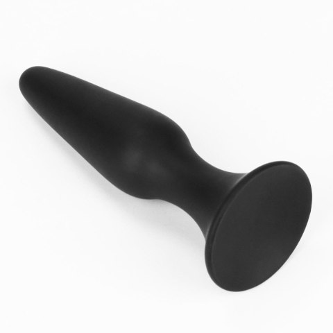 Korek analny silikonowy Lure Me Lovetoy czarny 11,5 cm Lovetoy