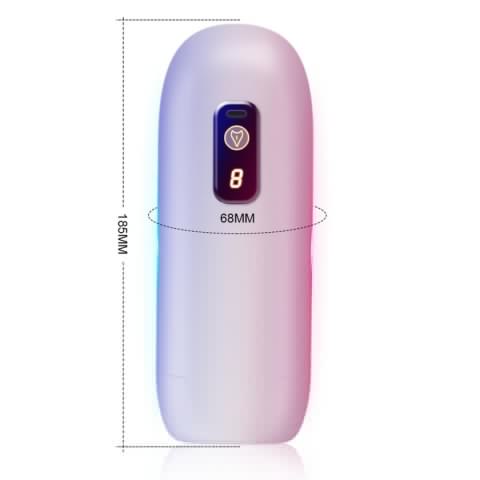 Masturbator waginalny z 8 wibracjami USB B Series Fox B - Series Fox