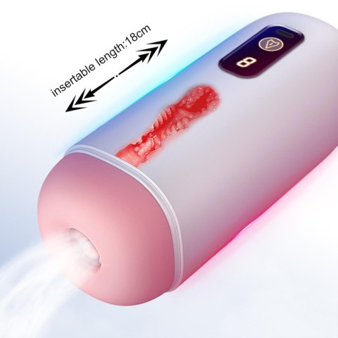 Masturbator waginalny z 8 wibracjami USB B Series Fox B - Series Fox
