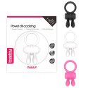 Pierścień wibrujący Lovetoy silikonowy biały 7.5 cm Lovetoy