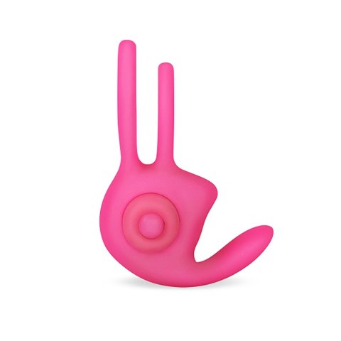 Pierścień wibrujący Lovetoy silikonowy różowy 10 prędkości Lovetoy