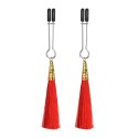 Silikonowe regulowane zaciski na sutki Glamor Tassel Lovetoy 14 cm Lovetoy