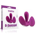 Silikonowy wibrator z pilotem Lovetoy O-Sensual USB 9 cm Lovetoy