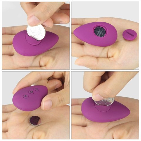 Silikonowy wibrator z pilotem Lovetoy O-Sensual USB 9 cm Lovetoy