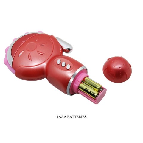 Stymulator łechtaczki Baile Rolling Fun giętki 12 wibracji 6 rotacji BAILE