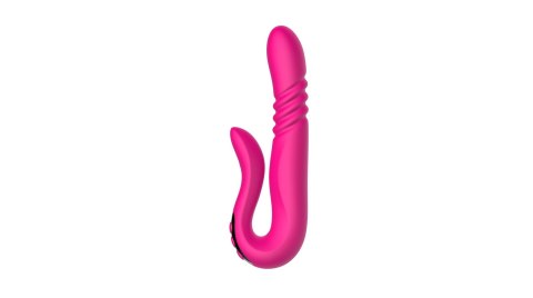 Wibrator punktu G z pchnięciem B Series Cute czerwony USB B - Series Cute