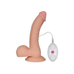 Wibrator realistyczny Ultra Soft Dude Lovetoy 20 cm Lovetoy