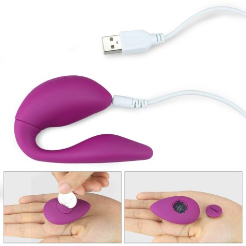 Wibrator silikonowy Lovetoy OSensual stymulator punktu G łechtaczki USB Lovetoy