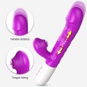 Wibrator silikonowy z językiem B Series Fox USB 23 cm B - Series Fox