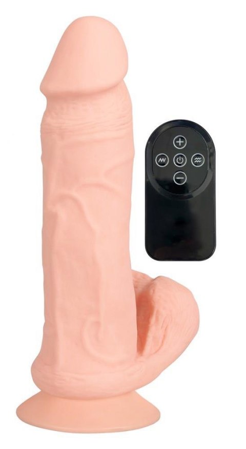 Wibrator wyginany Nature Skin z pilotem RC USB 20 cm Nature Skin