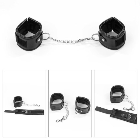 Zestaw Bondage Deluxe Lovetoy Czarny Lovetoy