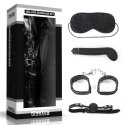 Zestaw bondage Lovetoy Deluxe czarny na baterie AAA Lovetoy