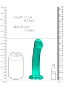 Dildo RealRock Crystal Clear przezroczyste z przyssawką 17 cm RealRock