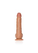 Dildo realistyczne RealRock z moszną i przyssawką 25,5 cm RealRock