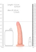 Dildo realistyczne slim RealRock z przyssawką 15,5 cm RealRock