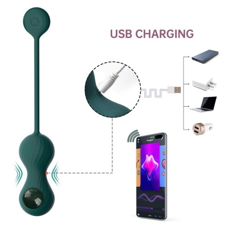 Kulki Kegla Magic Motion Crystal Duo z aplikacją i ciężarkami Magic Motion