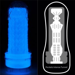 Masturbator Lumino Play świecący Lovetoy biały 20 cm Lovetoy