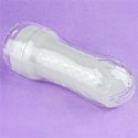 Masturbator żebrowany Lumino Play Lovetoy biały świecący 20 cm Lovetoy