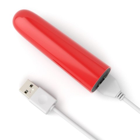 Mini wibrator IJOY ładowany USB wodoodporny 10 funkcji 8 cm Lovetoy