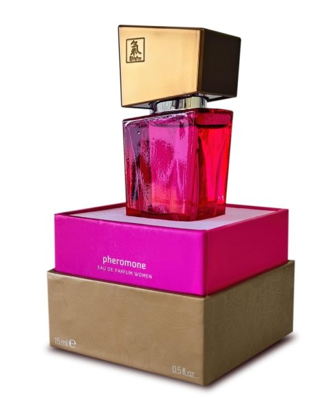 Perfumy feromonowe Shiatsu Hot woman różowy 15 ml Hot