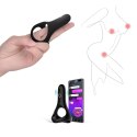 Pierścień erekcyjny Magic Motion Rise z aplikacją czarny Magic Motion