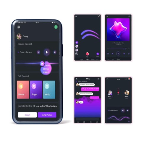 Pierścień erekcyjny Magic Motion Rise z aplikacją czarny Magic Motion