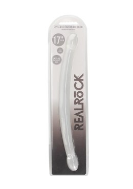 Podwójne dildo przezroczyste RealRock 42 cm RealRock