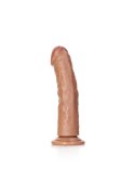 Realistyczne dildo zakrzywione z przyssawką RealRock 20,5 cm RealRock