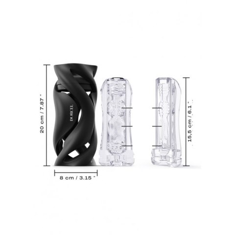 Ręczny masturbator Deep Blow Dorcel czarny Dorcel