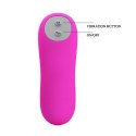 Silikonowy stymulator łechtaczki Pretty Love Brady 12 wibracji Pretty Love
