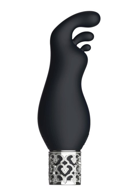 Stymulator łechtaczki silikonowy Royal Gems Exquisite czarny 12 cm Royal Gems