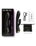 Wibrator króliczek Dorcel Flexi Rabbit elastyczny czarny 21 cm Dorcel