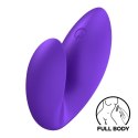Wibrator na palec Satisfyer Love Riot fioletowy USB Satisfyer