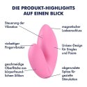Wibrator na palec Satisfyer Love Riot różowy USB Satisfyer