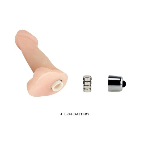 Wibrator realistyczny Baile Slick Pleasure kompaktowy gładki wodoodporny BAILE