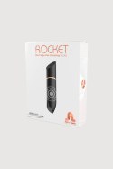 Mini wibrator Adrien Lastic Rocket czarny silikonowy USB 9 cm Adrien Lastic