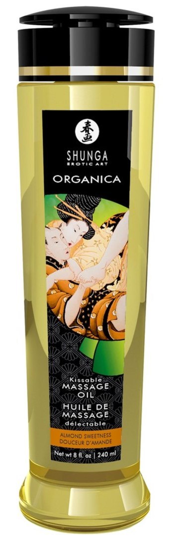 Olejek do masażu Shunga Organica Słodycz Migdałowa 240ml Shunga