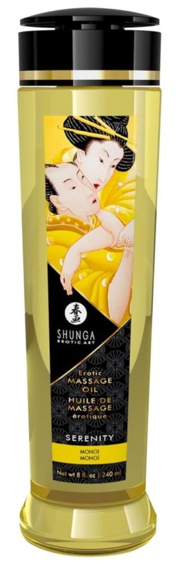 Olejek do masażu erotycznego Shunga Serenity Monoi 240 ml Shunga