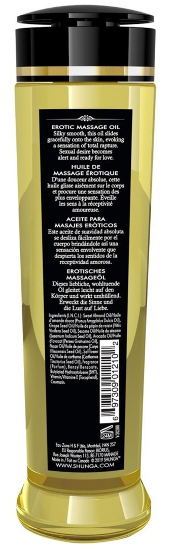 Olejek do masażu erotycznego kokosowy Shunga Adorable 240 ml Shunga