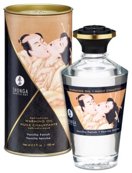Olejek do masażu rozgrzewający waniliowy Shunga Vanilla Fetish Shunga