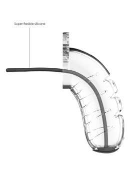 Pas cnoty ManCage Model 16 transparentny z rozszerzaczem cewki ManCage