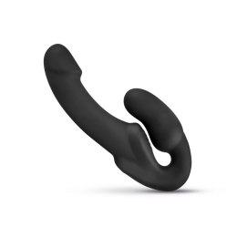 Samonośny strapon Morgan No Parts silikonowy 22 cm czarny No-Parts
