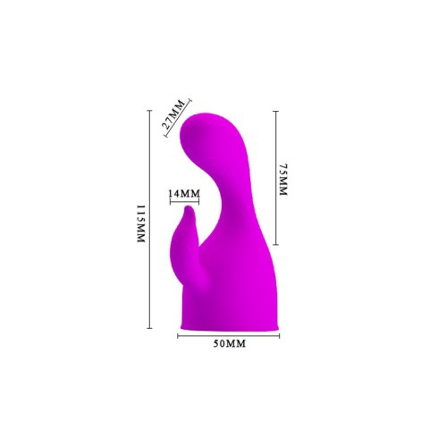 Silikonowa nasadka królicza Pretty Love Darcy Pretty Love